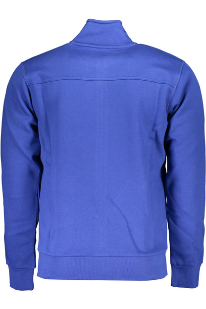 U.S. GRAND FELPA CON ZIP UOMO BLU