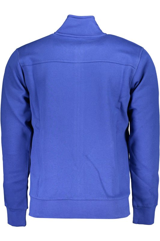 U.S. GRAND FELPA CON ZIP UOMO BLU