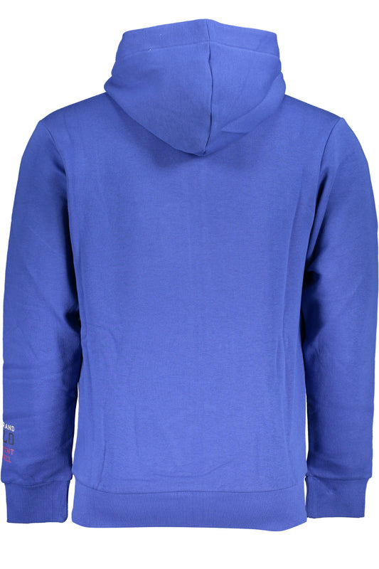 U.S. GRAND FELPA CON ZIP UOMO BLU