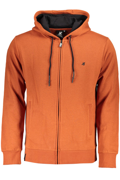 U.S. GRAND FELPA CON ZIP UOMO BRONZO