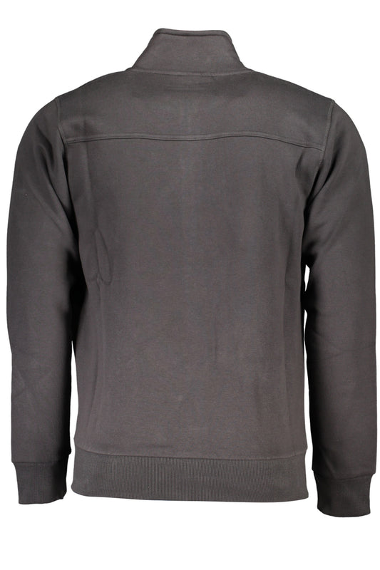 U.S. GRAND FELPA CON ZIP UOMO GRIGIO