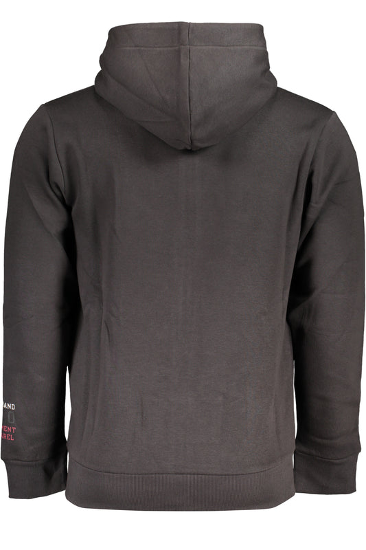 U.S. GRAND FELPA CON ZIP UOMO GRIGIO
