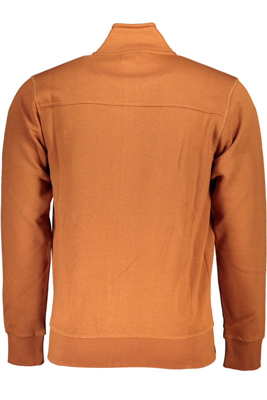 U.S. GRAND FELPA CON ZIP UOMO MARRONE