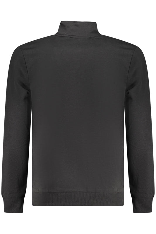 U.S. GRAND POLO U.S. GRAND POLO FELPA CON ZIP UOMO NERO