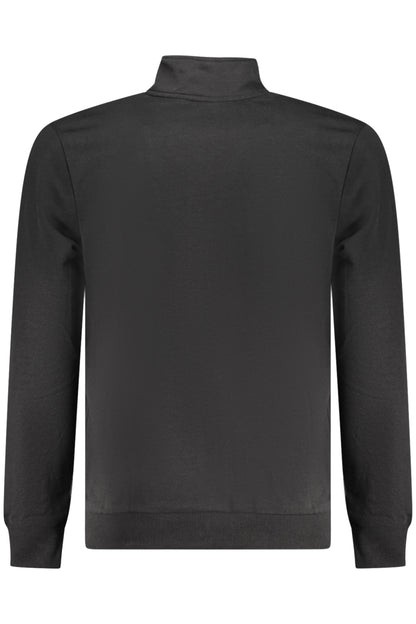 U.S. GRAND FELPA CON ZIP UOMO NERO