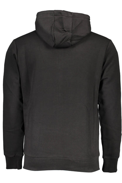 U.S. GRAND FELPA CON ZIP UOMO NERO