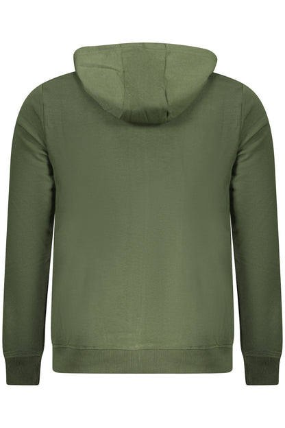 U.S. GRAND POLO U.S. GRAND POLO FELPA CON ZIP UOMO VERDE