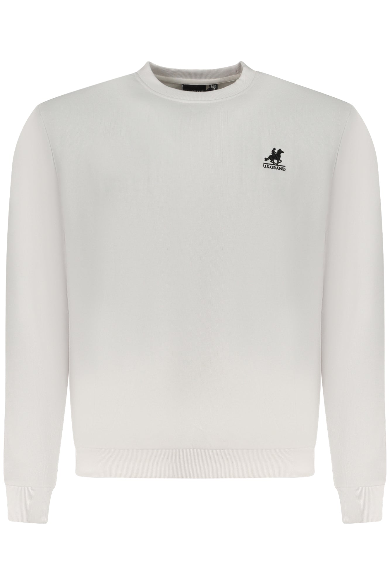 U.S. GRAND POLO U.S. GRAND POLO FELPA SENZA ZIP UOMO BIANCO