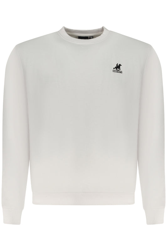 U.S. GRAND POLO U.S. GRAND POLO FELPA SENZA ZIP UOMO BIANCO
