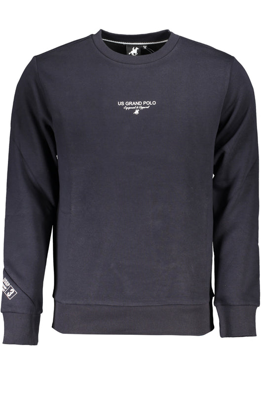 U.S. GRAND FELPA SENZA ZIP UOMO BLU