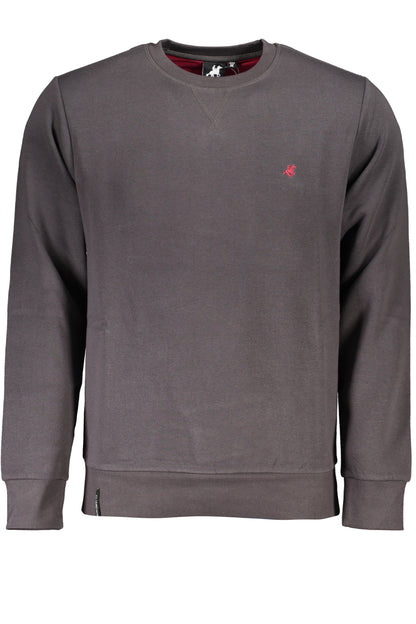 U.S. GRAND FELPA SENZA ZIP UOMO GRIGIO
