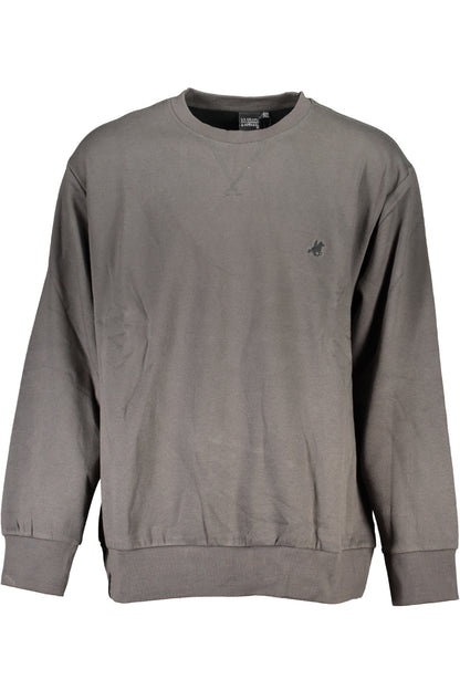 U.S. GRAND FELPA SENZA ZIP UOMO GRIGIO