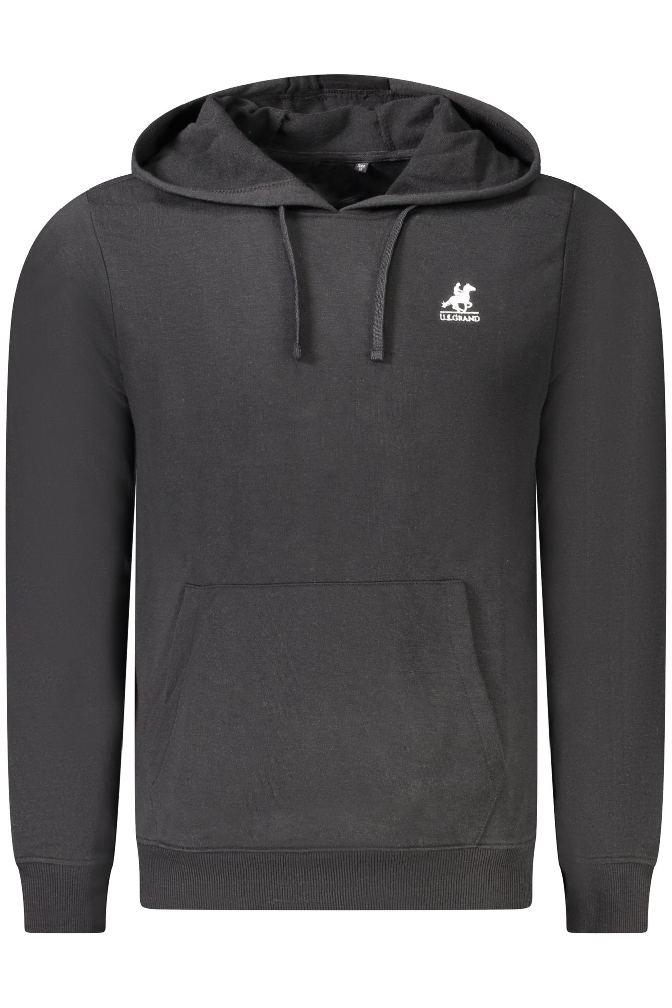 U.S. GRAND POLO U.S. GRAND POLO FELPA SENZA ZIP UOMO NERO