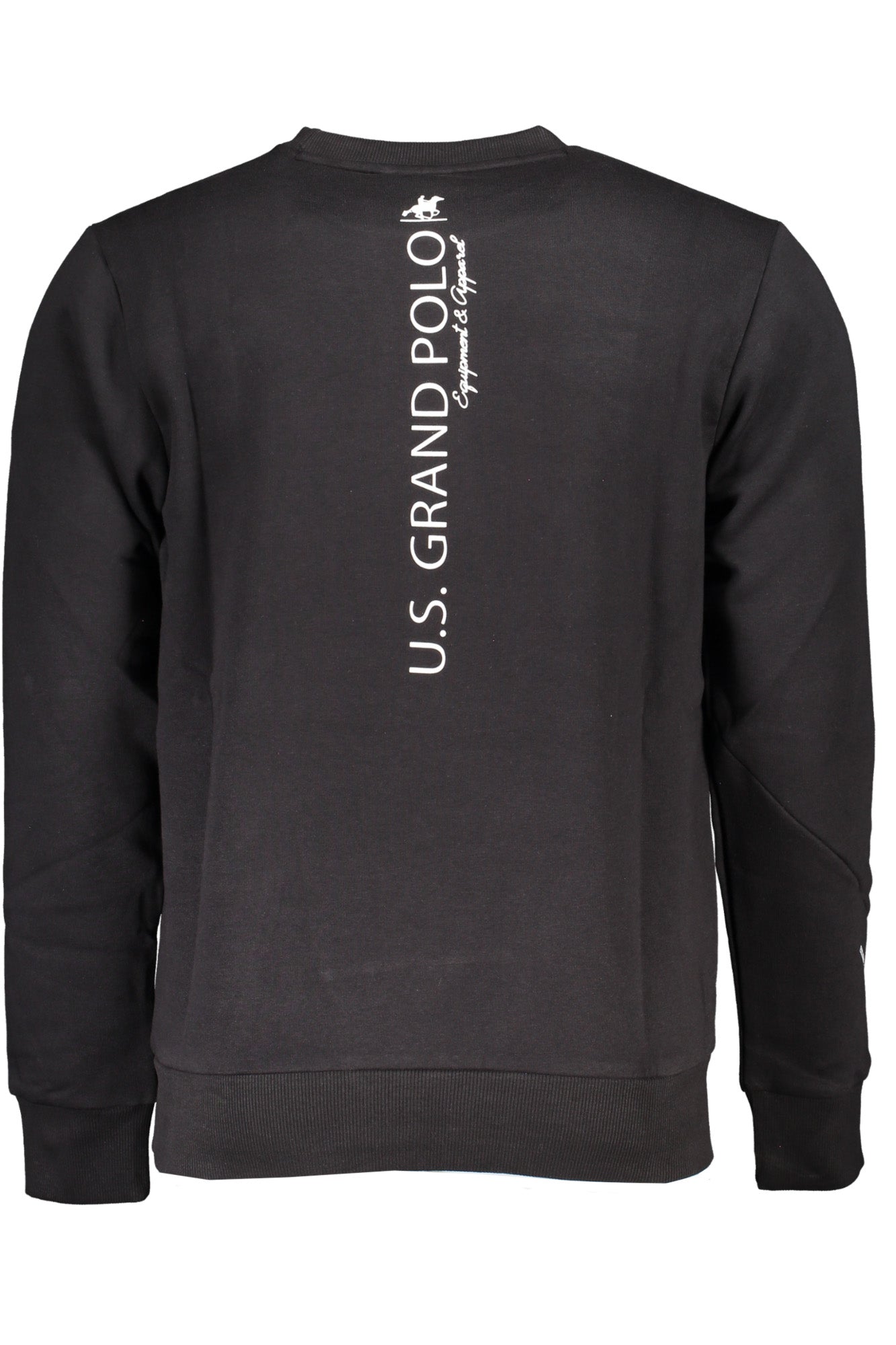 U.S. GRAND FELPA SENZA ZIP UOMO NERO
