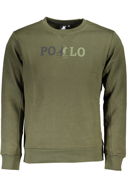 U.S. GRAND FELPA SENZA ZIP UOMO VERDE