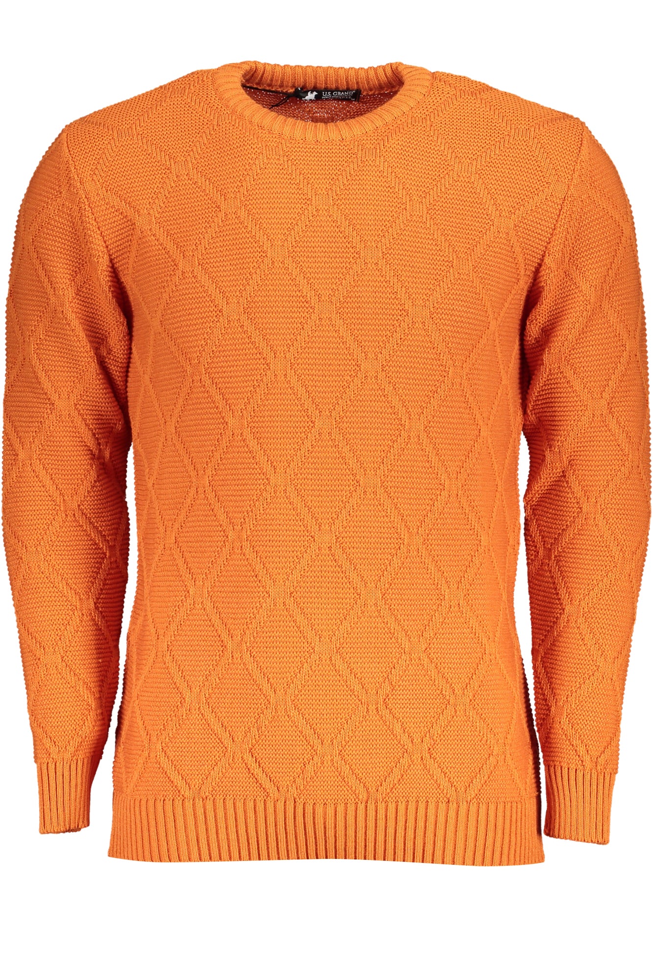 U.S. GRAND MAGLIONE UOMO ARANCIO