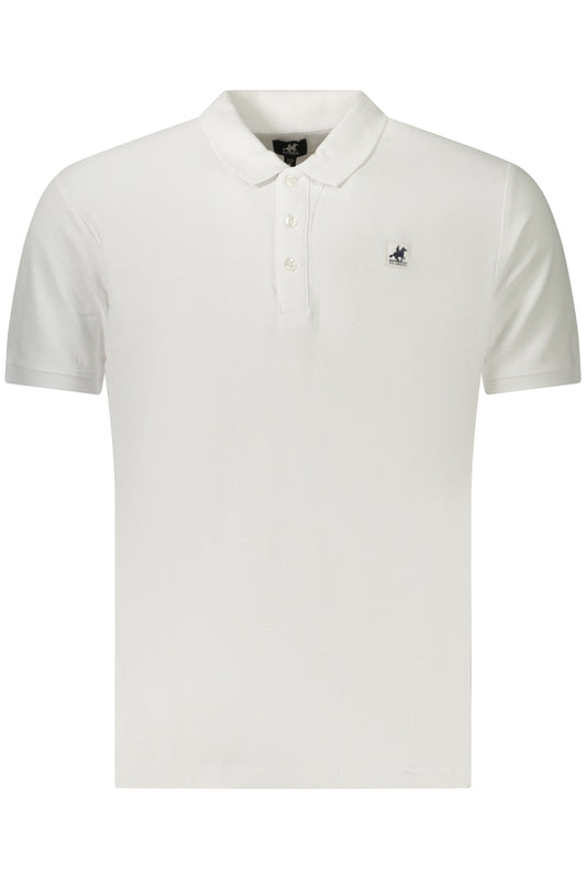 U.S. GRAND POLO MANICHE CORTE UOMO BIANCO