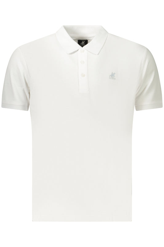 U.S. GRAND POLO MANICHE CORTE UOMO BIANCO
