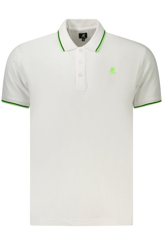 U.S. GRAND POLO MANICHE CORTE UOMO BIANCO