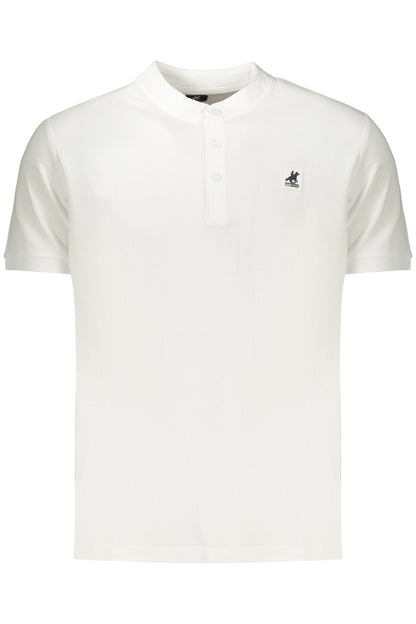 U.S. GRAND POLO MANICHE CORTE UOMO BIANCO
