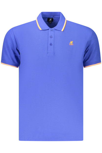 U.S. GRAND POLO MANICHE CORTE UOMO BLU