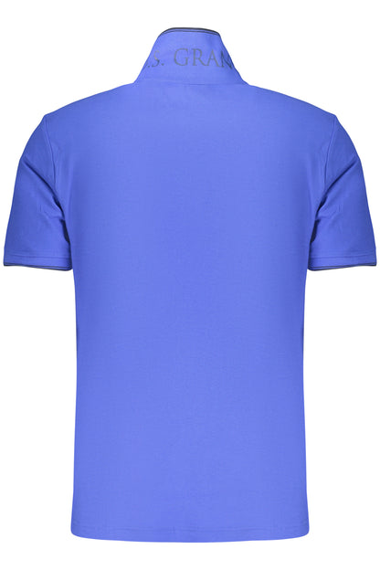 U.S. GRAND POLO MANICHE CORTE UOMO BLU