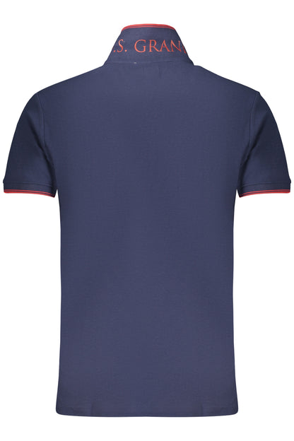 U.S. GRAND POLO MANICHE CORTE UOMO BLU