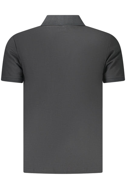 U.S. GRAND POLO MANICHE CORTE UOMO NERO