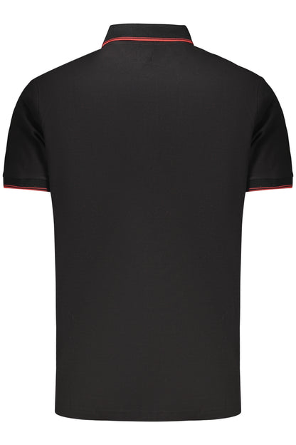U.S. GRAND POLO MANICHE CORTE UOMO NERO