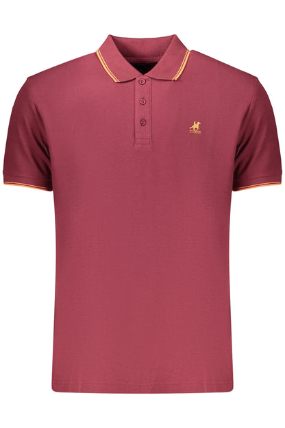 U.S. GRAND POLO MANICHE CORTE UOMO ROSSO