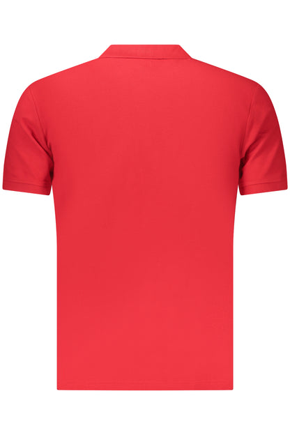 U.S. GRAND POLO MANICHE CORTE UOMO ROSSO