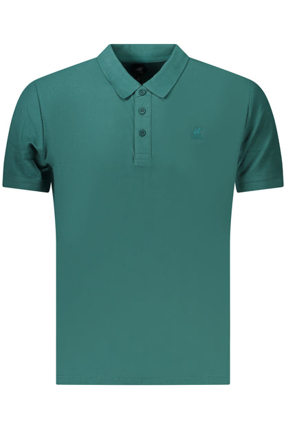 U.S. GRAND POLO MANICHE CORTE UOMO VERDE