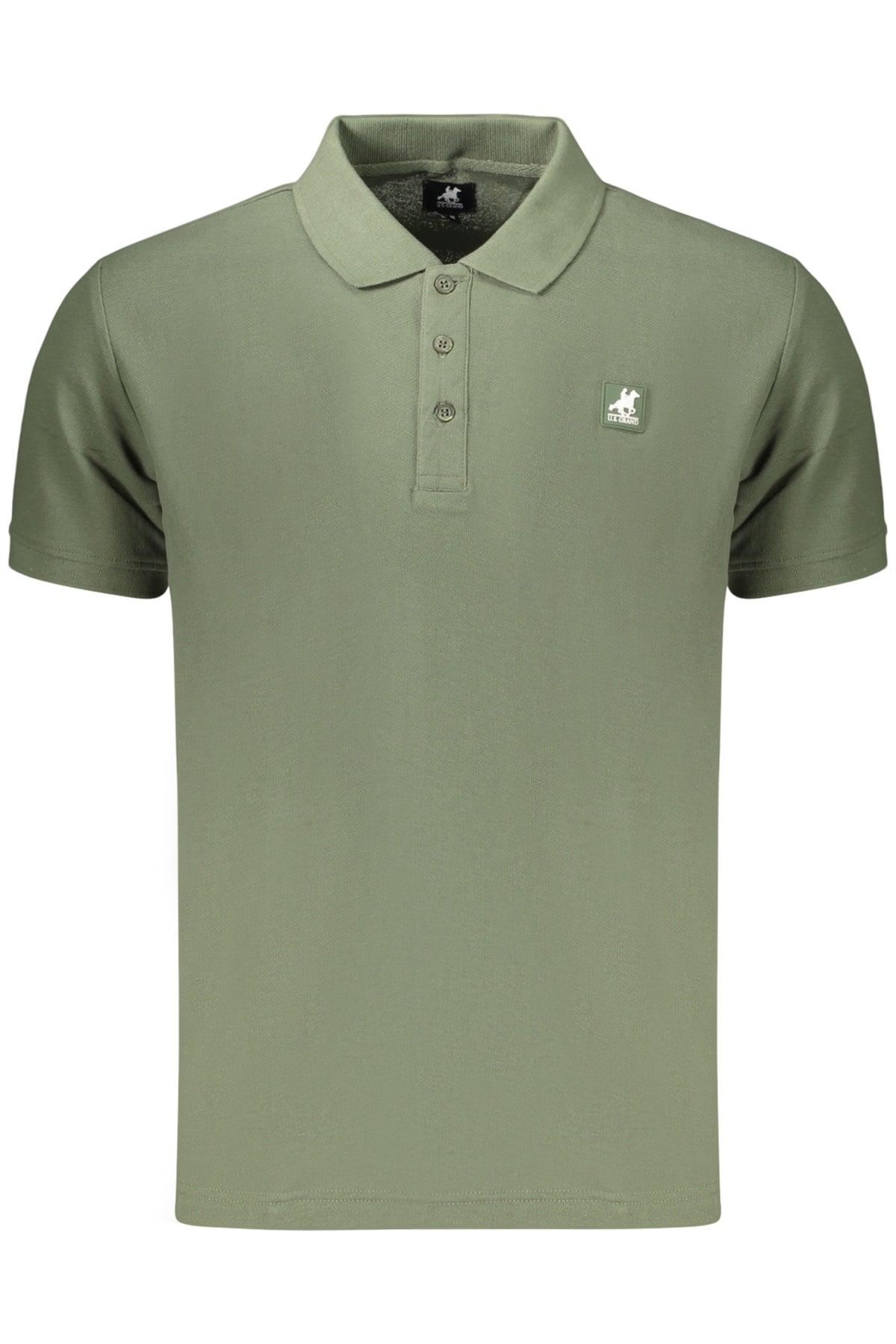 U.S. GRAND POLO MANICHE CORTE UOMO VERDE