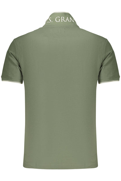 U.S. GRAND POLO MANICHE CORTE UOMO VERDE