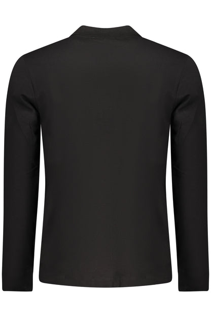 U.S. GRAND POLO MANICHE LUNGHE UOMO NERO