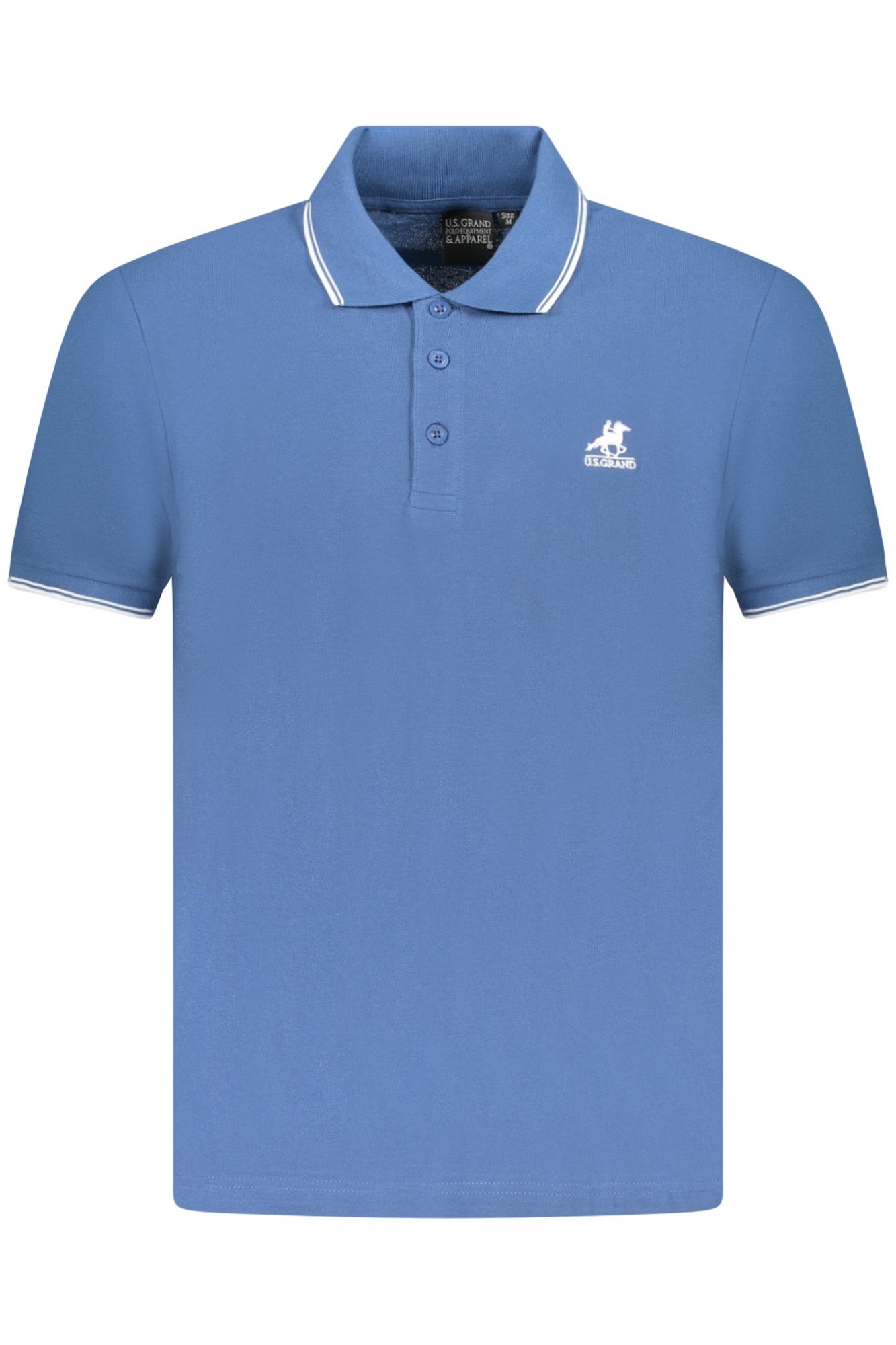 U.S. GRAND POLO U.S. GRAND POLO POLO MANICHE CORTE UOMO BLU