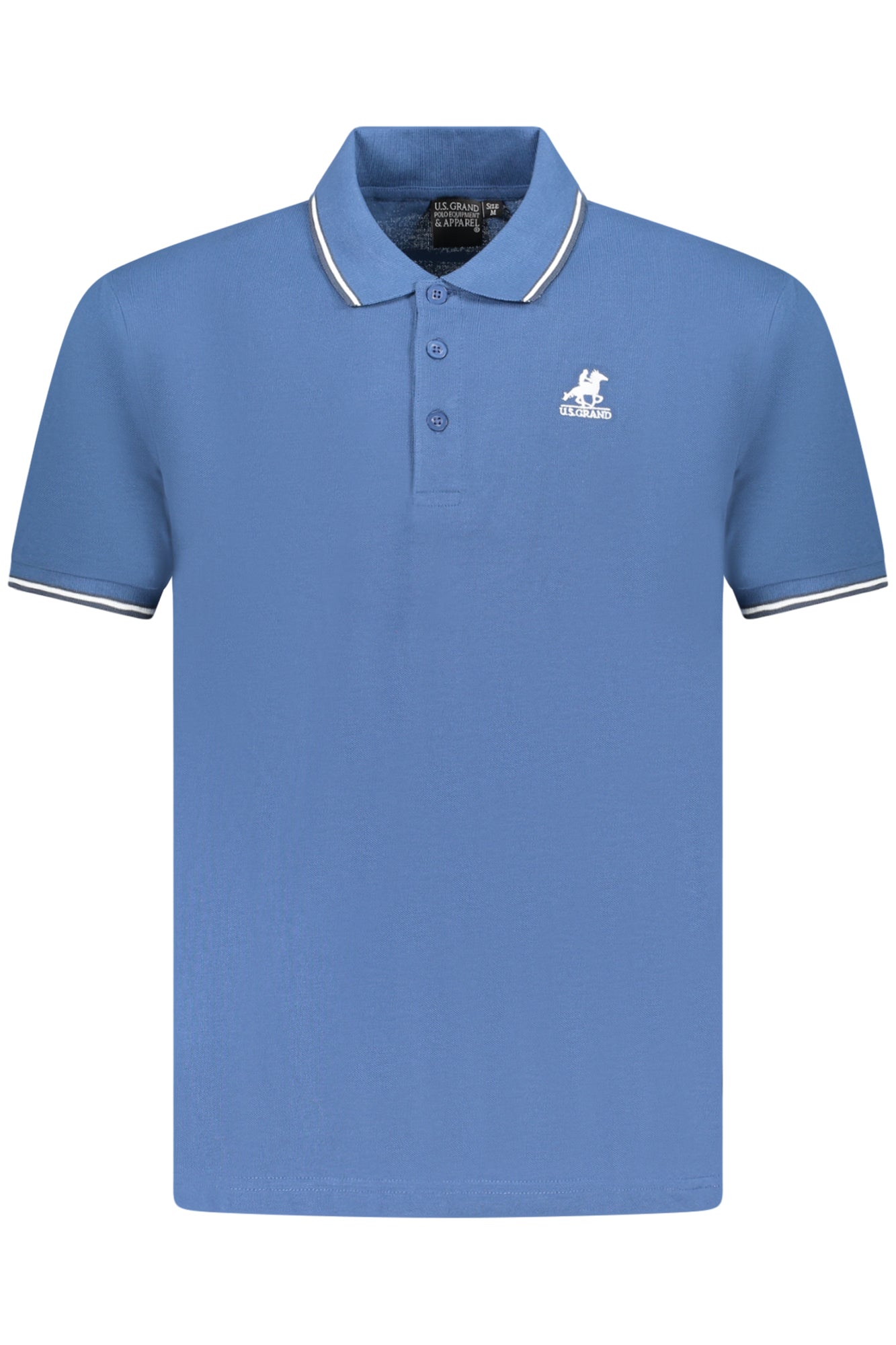 U.S. GRAND POLO U.S. GRAND POLO POLO MANICHE CORTE UOMO BLU