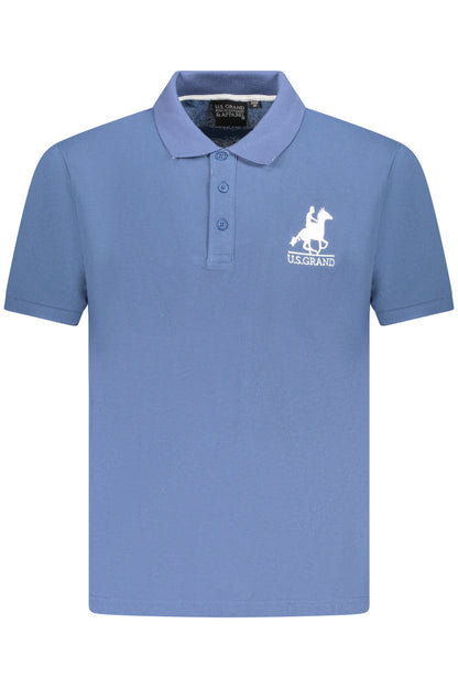 U.S. GRAND POLO U.S. GRAND POLO POLO MANICHE CORTE UOMO BLU