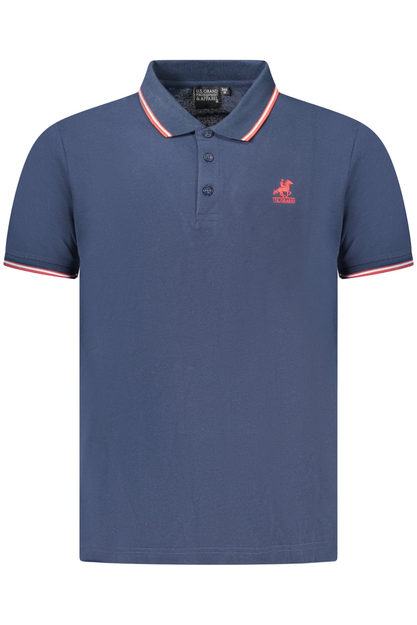 U.S. GRAND POLO U.S. GRAND POLO POLO MANICHE CORTE UOMO BLU