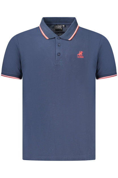 U.S. GRAND POLO U.S. GRAND POLO POLO MANICHE CORTE UOMO BLU