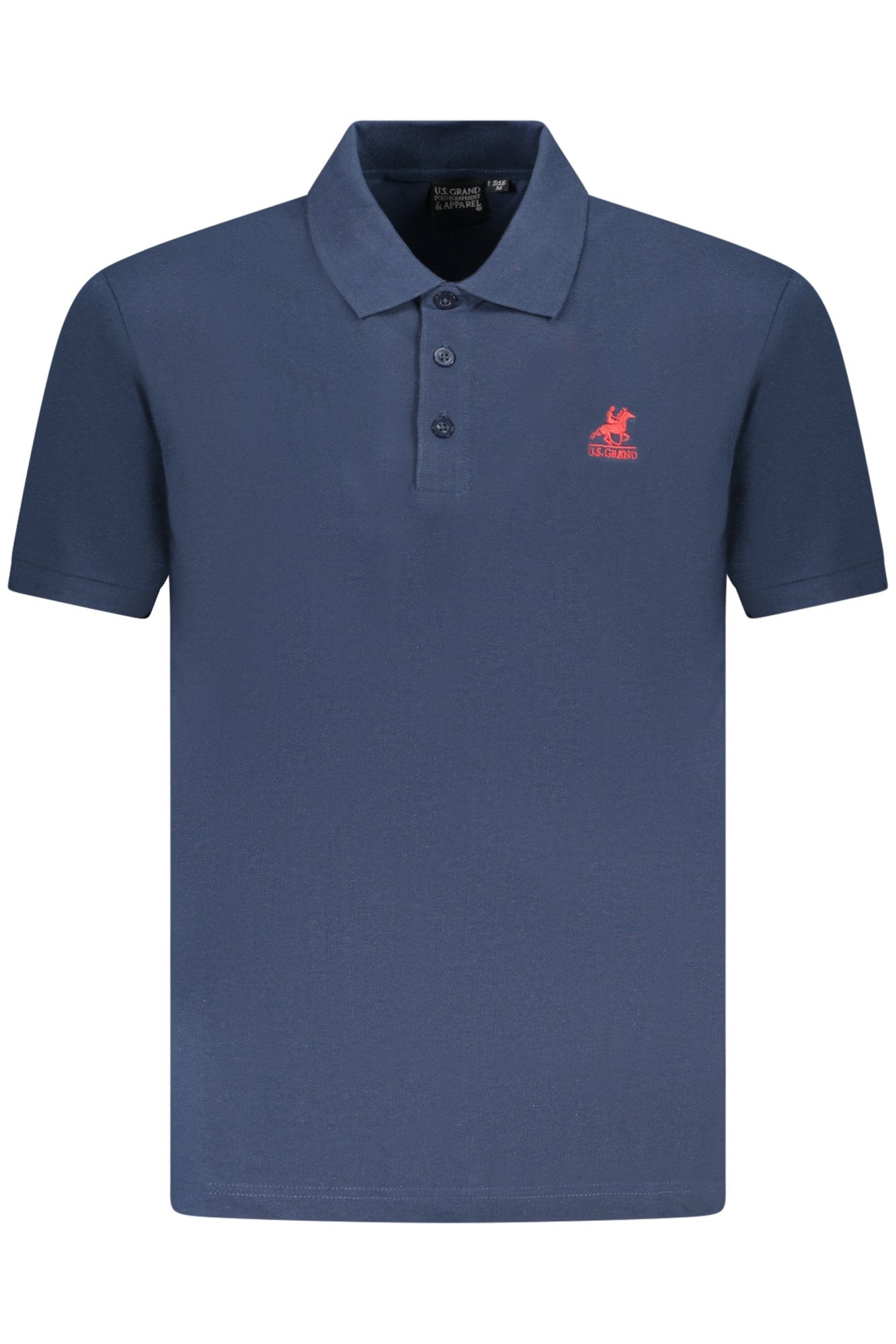 U.S. GRAND POLO U.S. GRAND POLO POLO MANICHE CORTE UOMO BLU
