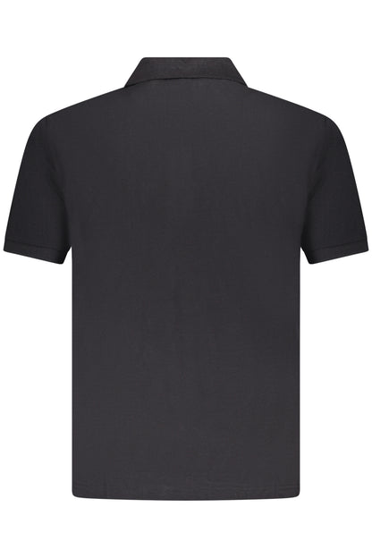 U.S. GRAND POLO MANICHE CORTE UOMO NERO