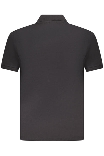 U.S. GRAND POLO MANICHE CORTE UOMO NERO