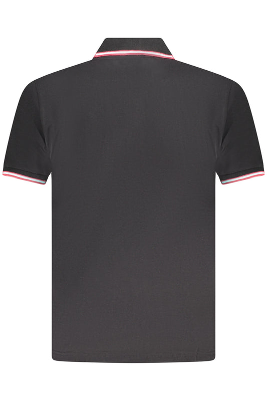 U.S. GRAND POLO MANICHE CORTE UOMO NERO