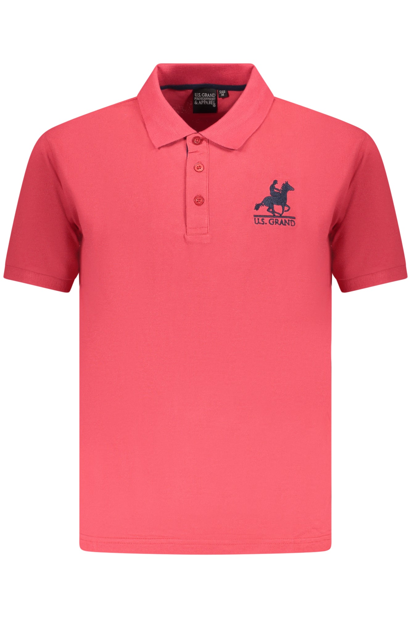 U.S. GRAND POLO U.S. GRAND POLO POLO MANICHE CORTE UOMO ROSSO