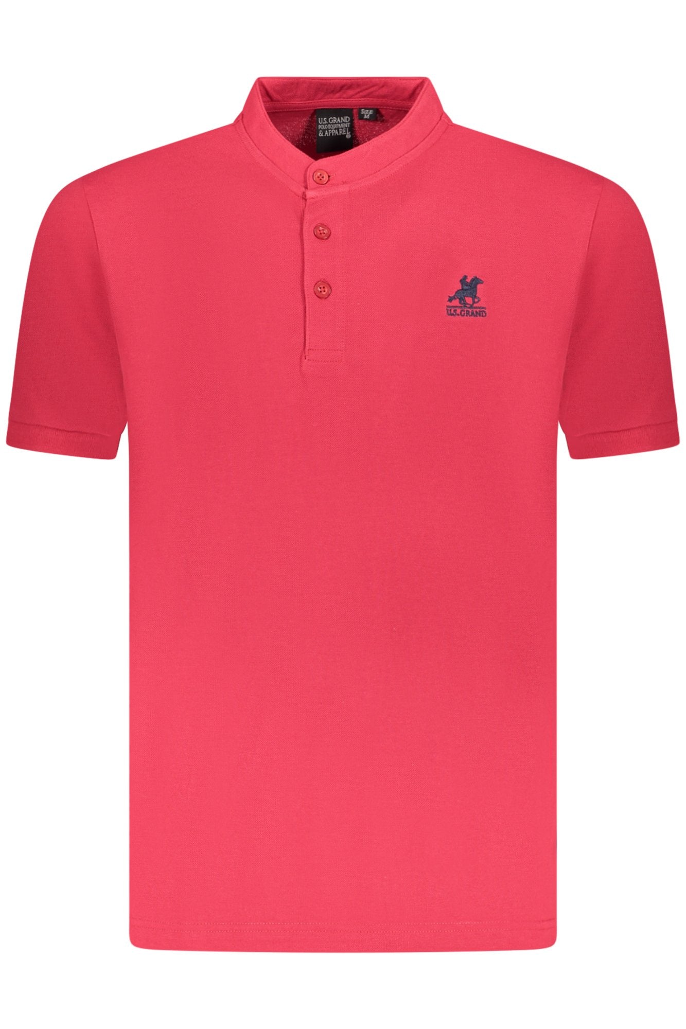 U.S. GRAND POLO U.S. GRAND POLO POLO MANICHE CORTE UOMO ROSSO