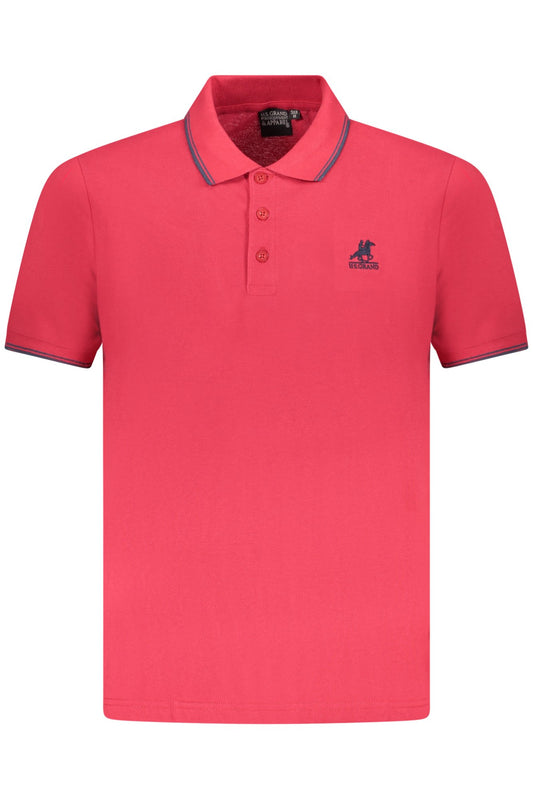 U.S. GRAND POLO U.S. GRAND POLO POLO MANICHE CORTE UOMO ROSSO
