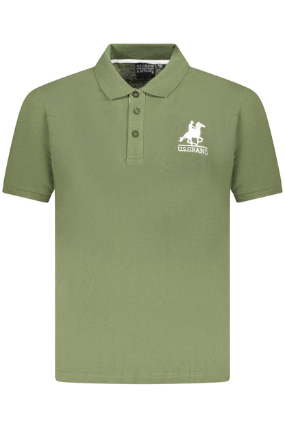 U.S. GRAND POLO U.S. GRAND POLO POLO MANICHE CORTE UOMO VERDE