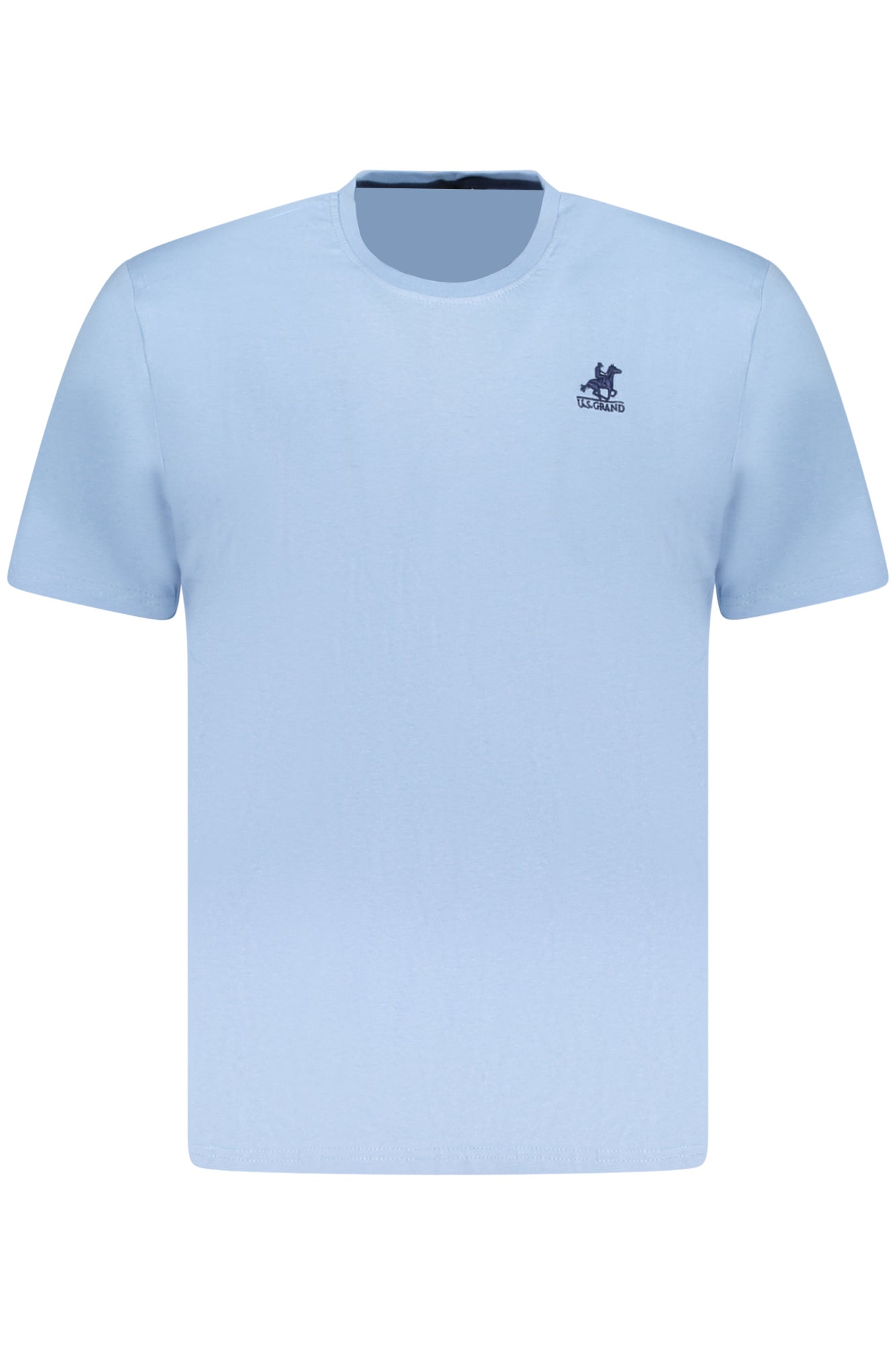 U.S. GRAND T-SHIRT MANICHE CORTE UOMO AZZURRO