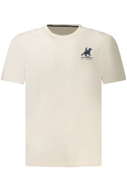 U.S. GRAND POLO U.S. GRAND POLO T-SHIRT MANICHE CORTE UOMO BEIGE